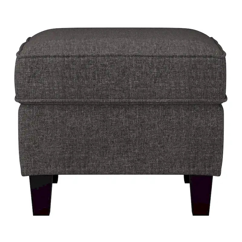 Fauteuil d'appoint 2 pièces avec pouf