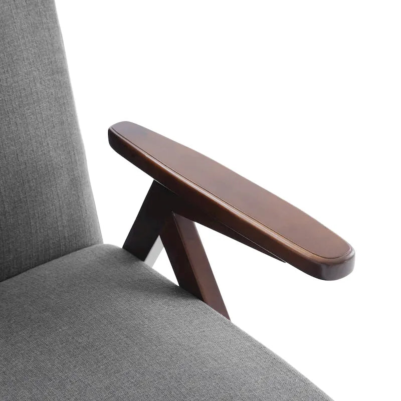 Lot de 2 chaises d'appoint rembourrées pour salon, chambre à coucher