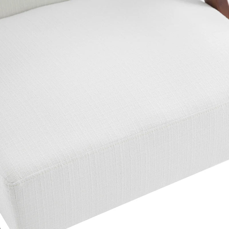 Lot de 2 chaises d'appoint rembourrées pour salon, chambre à coucher