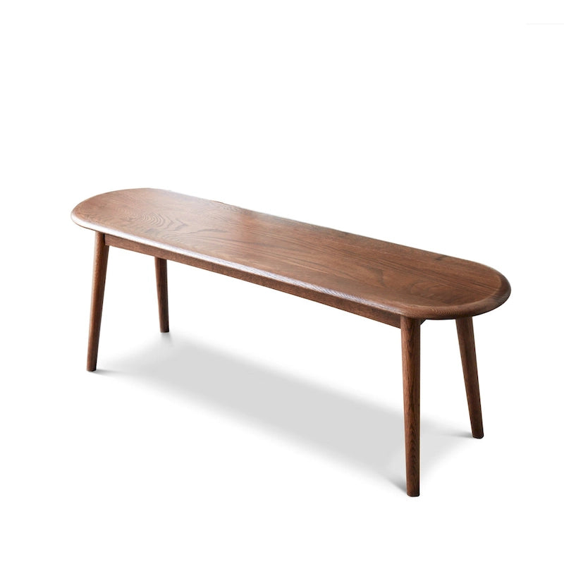 Banc en bois de chêne naturel