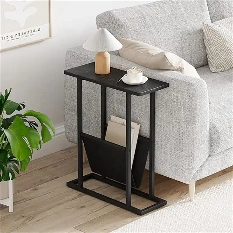 Petite table d'appoint étroite