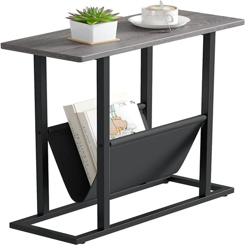 Petite table d'appoint étroite