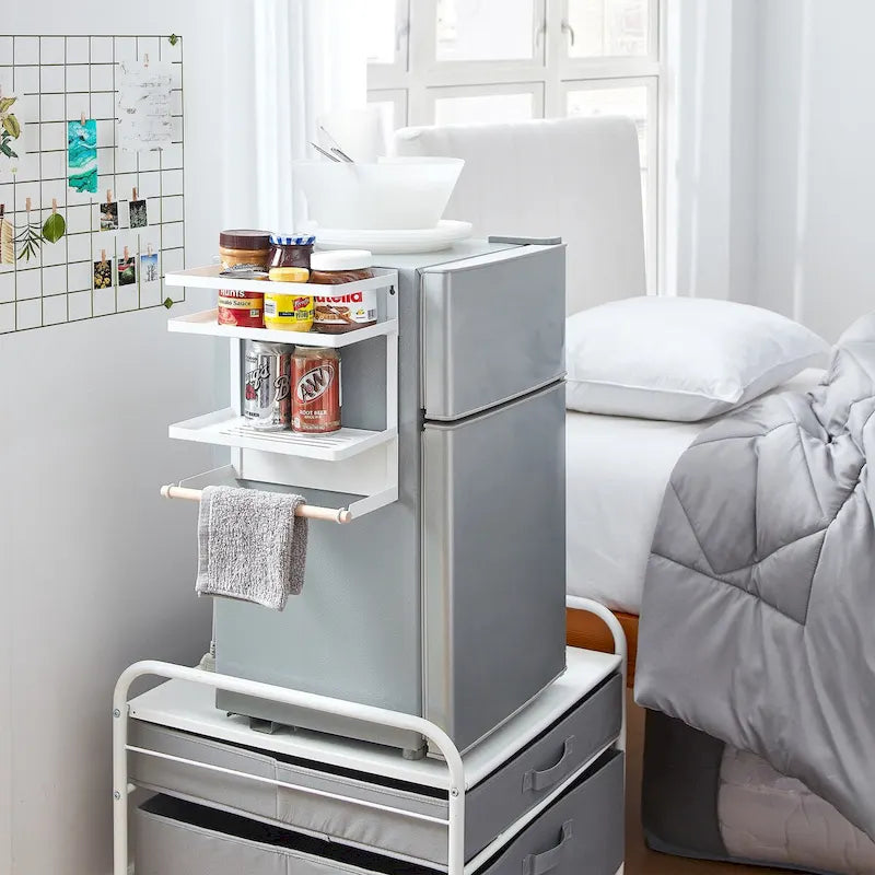 Étagères de rangement magnétiques pour réfrigérateur