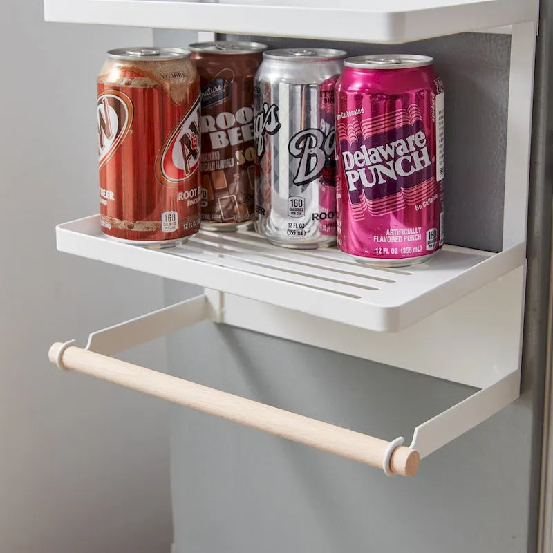 Étagères de rangement magnétiques pour réfrigérateur