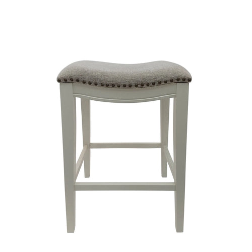 Carolina Living Sawyer 30 Saddle Barstool - Set of 2