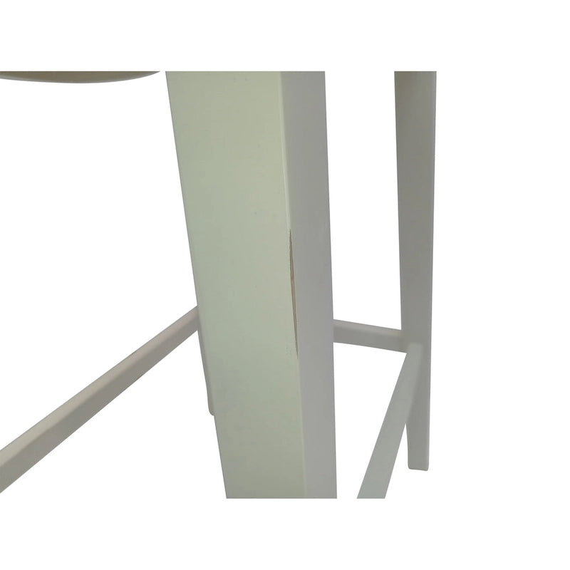Tabouret de bar 30" en bois avec siège de selle - Lot de 2