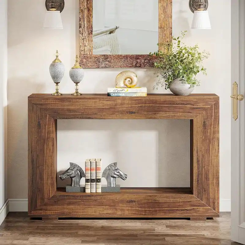 Console rustique pour entrée