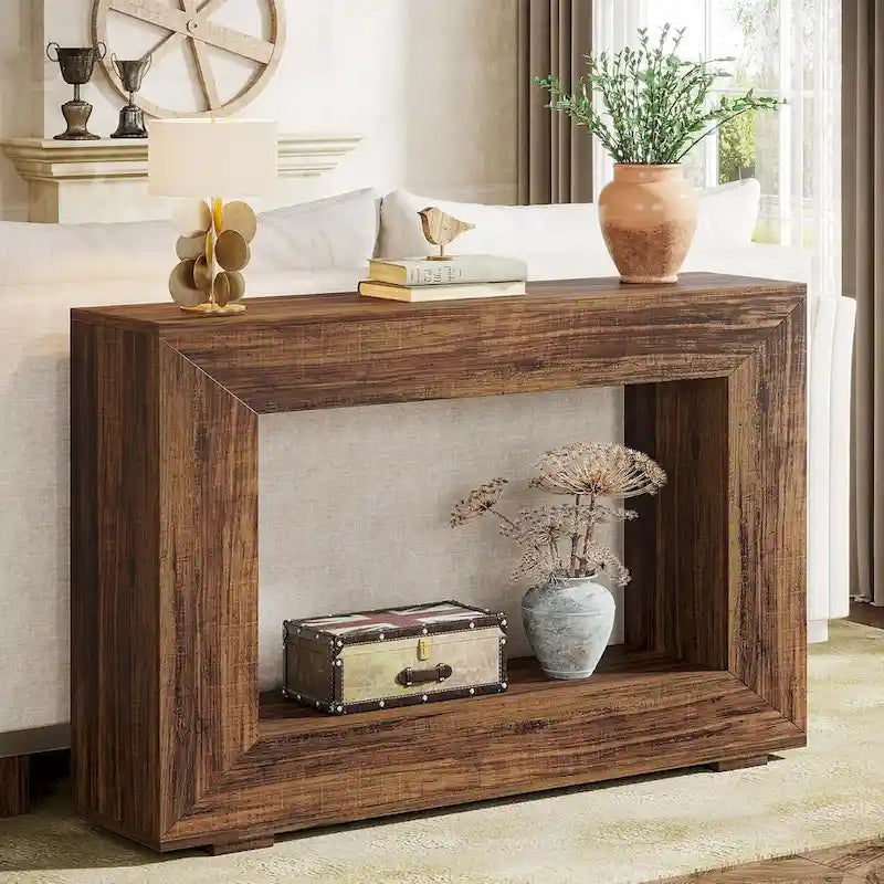 Console rustique pour entrée