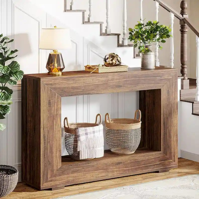 Console rustique pour entrée