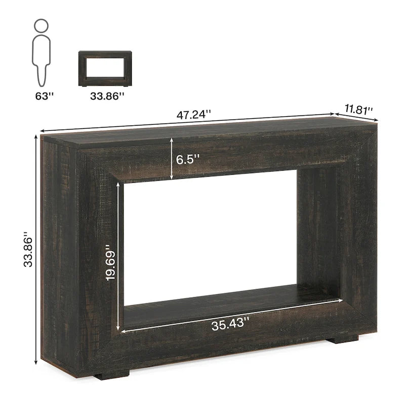 Console rustique pour entrée