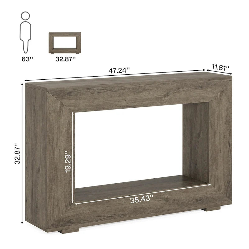 Console rustique pour entrée