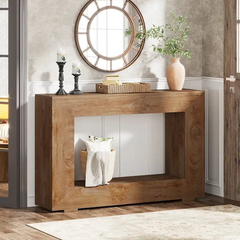 Console rustique pour entrée
