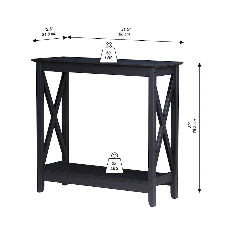 Console de style ferme moderne