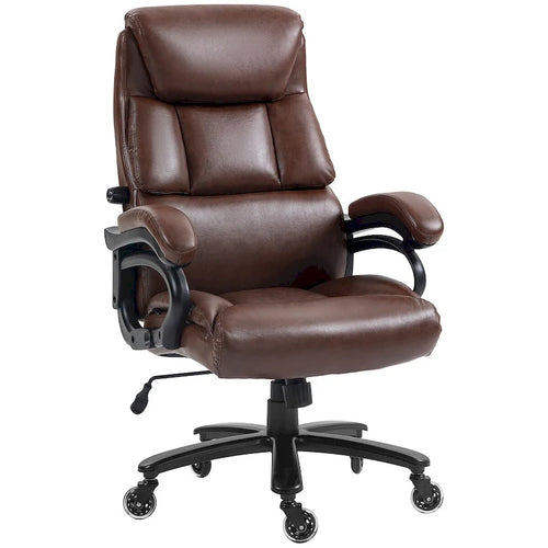 Fauteuil de bureau exécutif grande taille 180 kg, en cuir PU